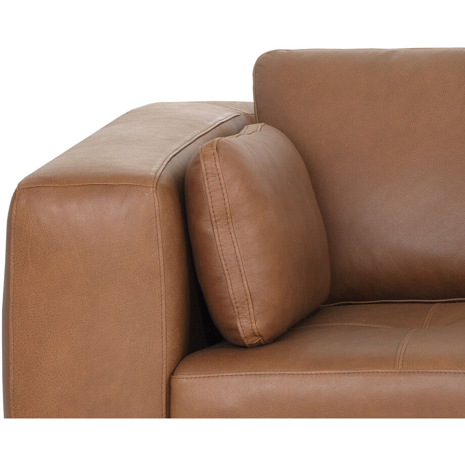 Burr Behike Saddle Leather Sofa
